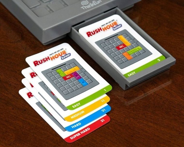 ThinkFun, Rush Hour Junior, Auta na parkingu, łamigłówka