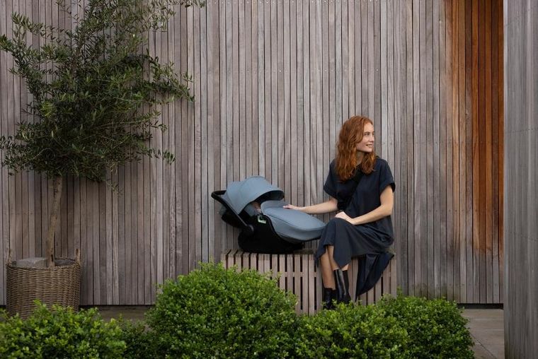 Thule, Maple, pokrowiec na nóżki do fotelika samochodowego dla niemowląt, Mid Blue