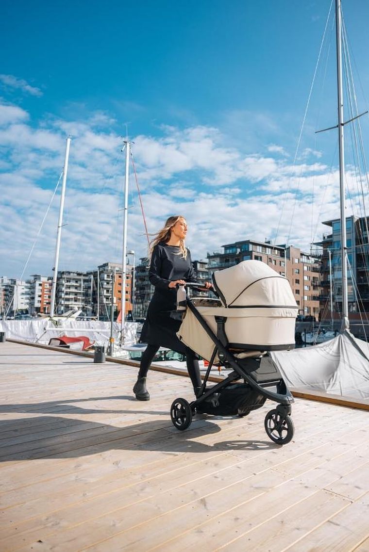 Thule, Spring 2, wózek spacerowy, black/soft beige