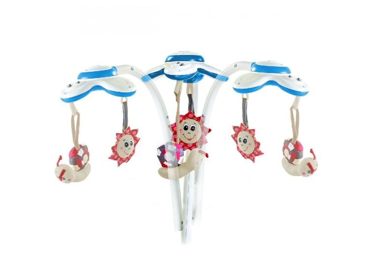 Tiny Love, Wielofunkcyjny leżaczek bujaczek łóżeczko, 3w1, niebieski