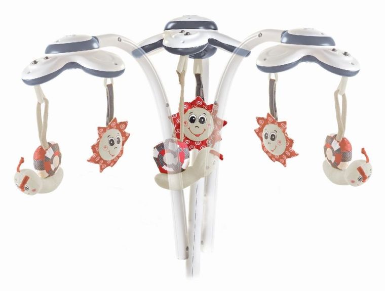 Tiny Love, wielofunkcyjny leżaczek bujaczek łóżeczko 3w1, szary