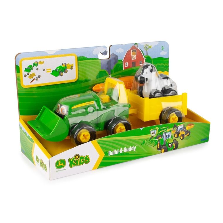 Tomy, John Deere, zbuduj przyjaciółkę Johnnego, pojazd do skręcenia
