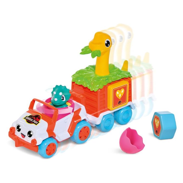 Tomy, Toomies, Dino, pojazd z przyczepą