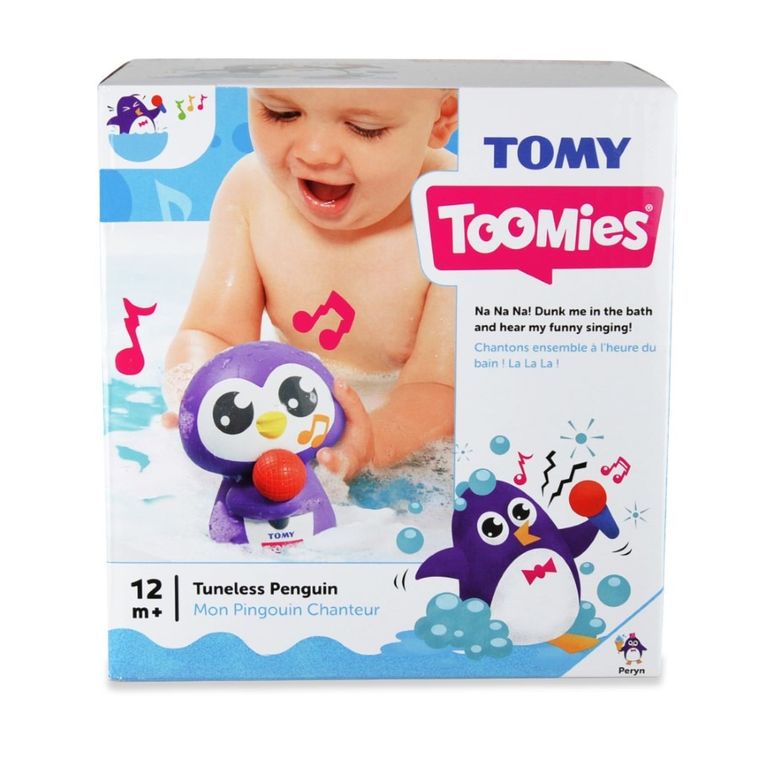 Tomy, Toomies, pingwin, zabawka do kąpieli