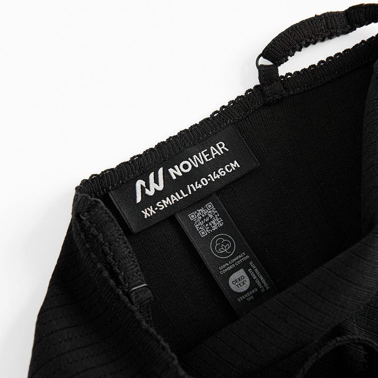 Top ażurowy z bawełny czesanej NOWEAR