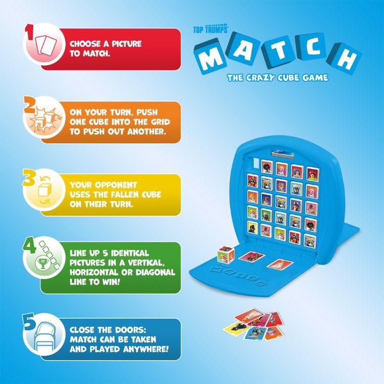 Top Trumps Match, Playmobil, gra logiczna