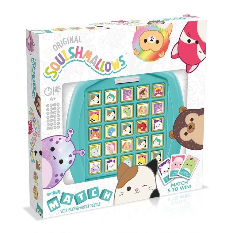Top Trumps Match, Squishmallows, gra logiczna
