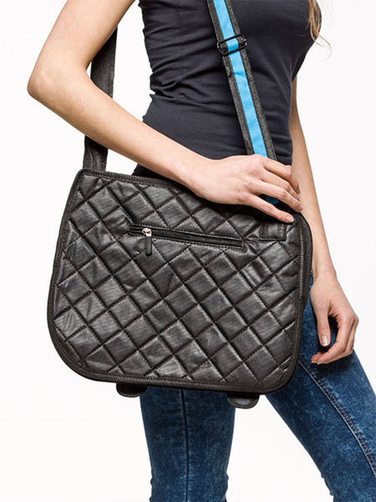 Torba 3D jak z kreskówki, niebieska