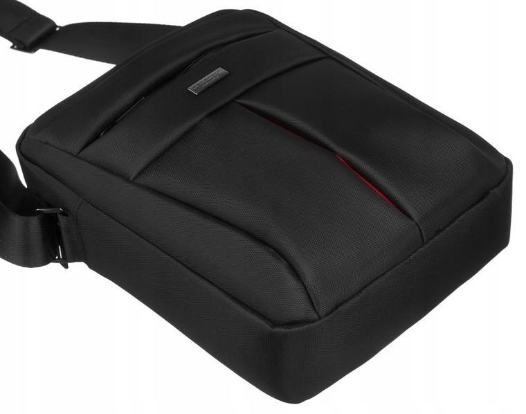 Torba listonoszka, czarna, Peterson