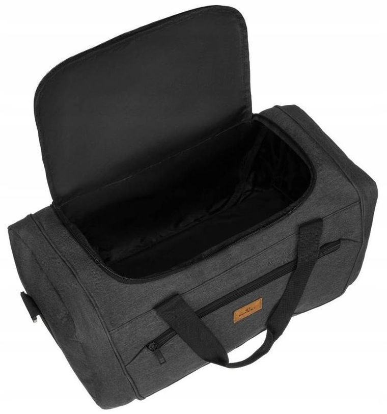 Torba sportowo-podróżna, grafitowa, Rovicky