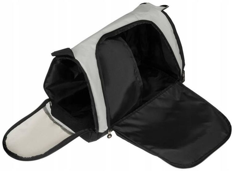 Torba sportowo-podróżna, szara, Peterson