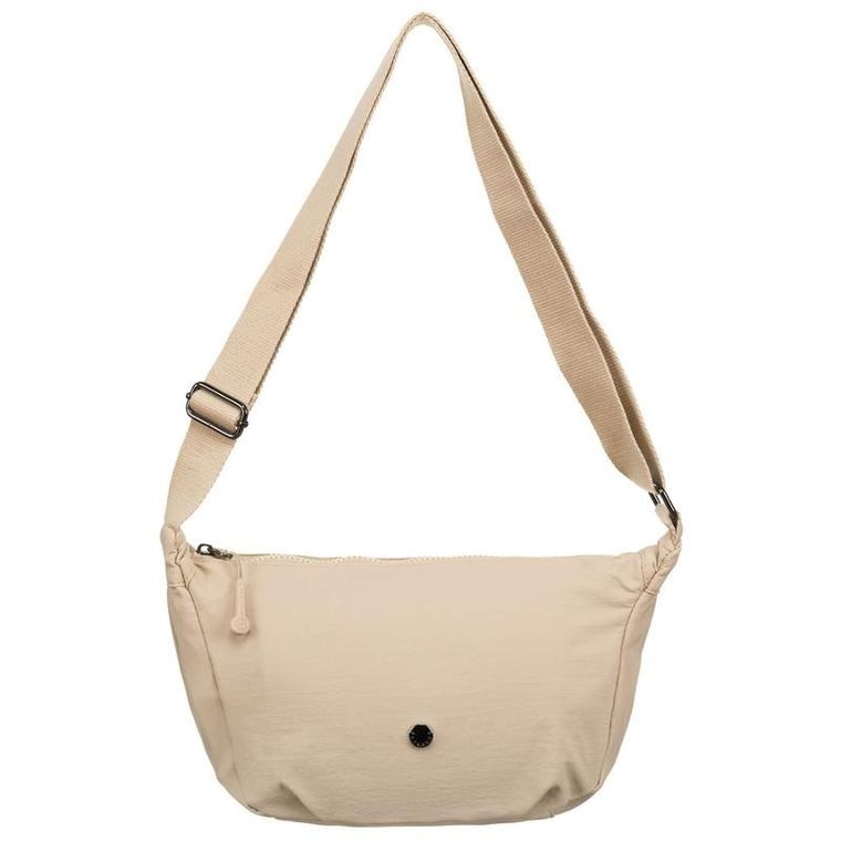 Torebka listonoszka, beżowa, Peterson