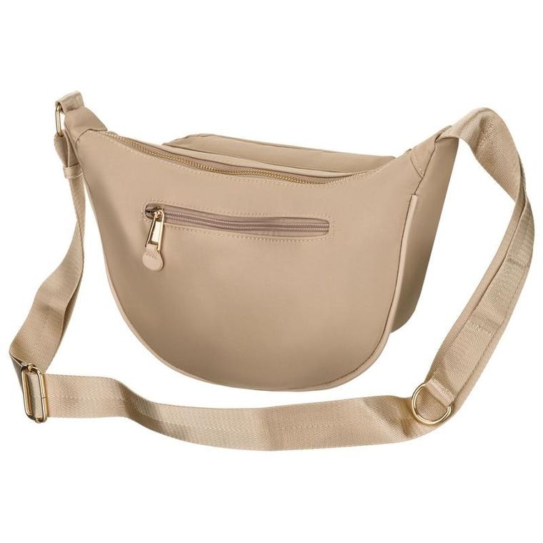 Torebka listonoszka, beżowa, Peterson