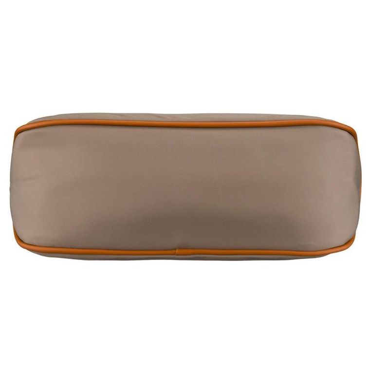 Torebka listonoszka, beżowa, skóra ekologiczna, Peterson