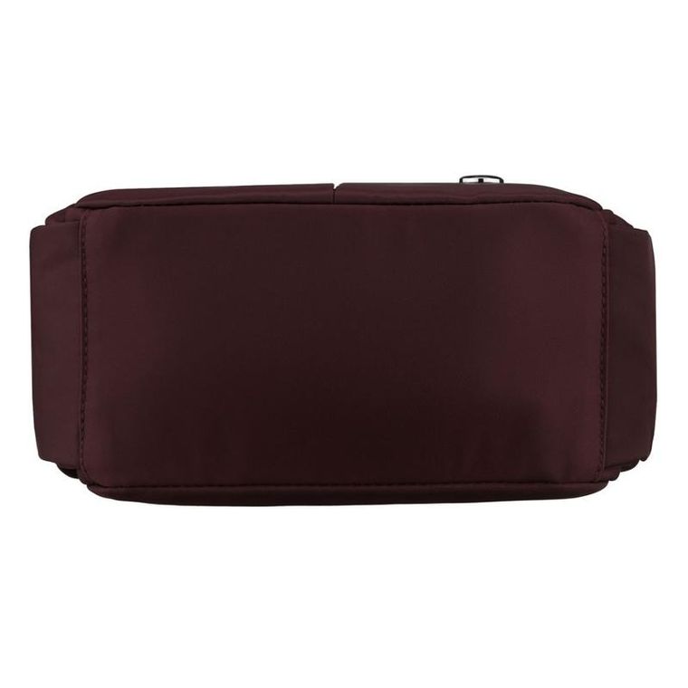 Torebka listonoszka, bordowa, Peterson