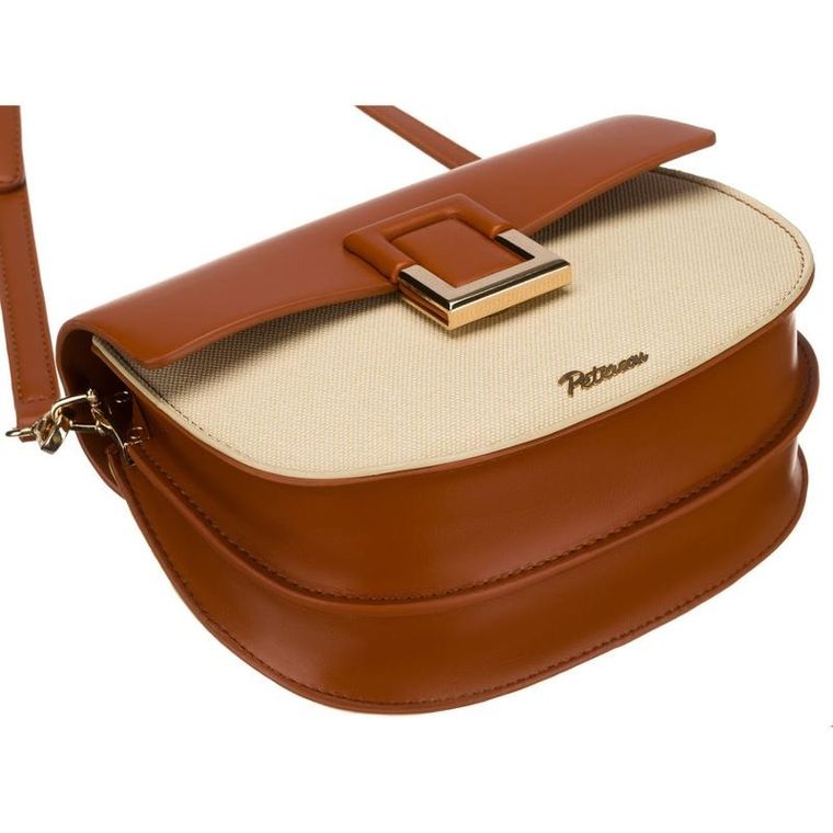 Torebka listonoszka, ecru, Peterson