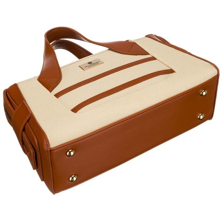 Torebka listonoszka, ecru, Peterson