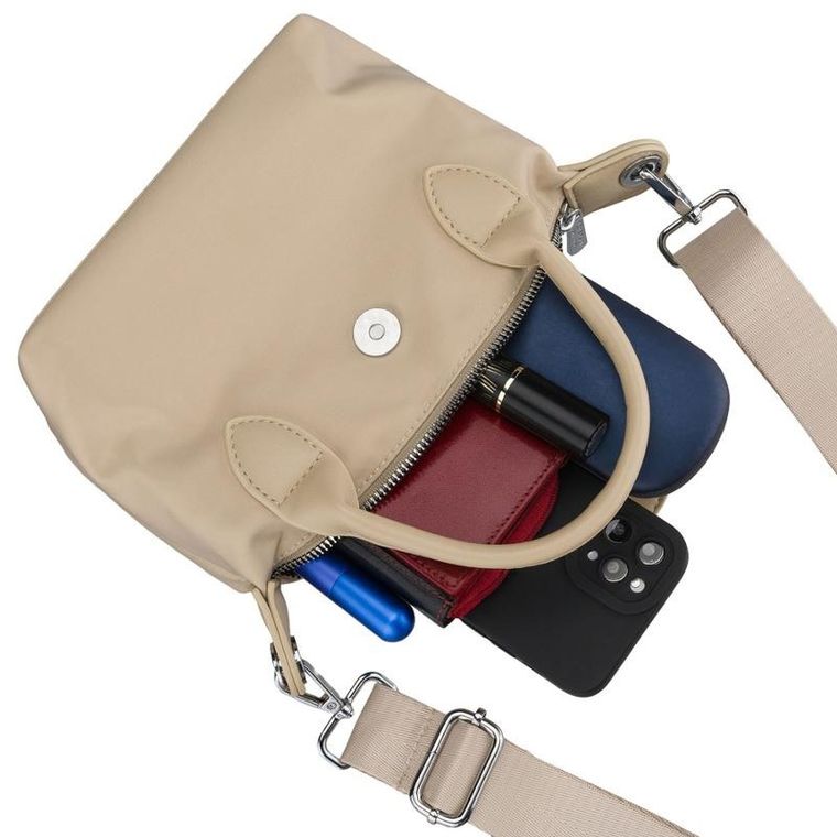 Torebka listonoszka, ecru, Peterson