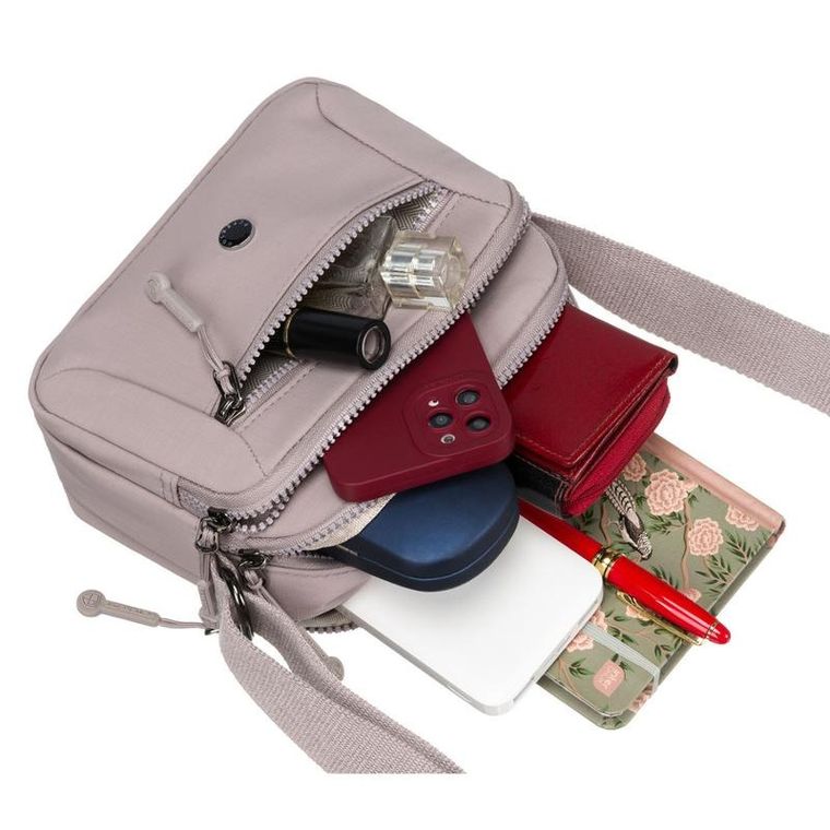 Torebka listonoszka, fioletowa, Peterson