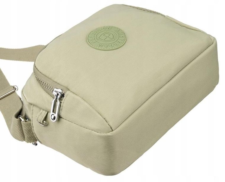 Torebka listonoszka, zielona, Peterson