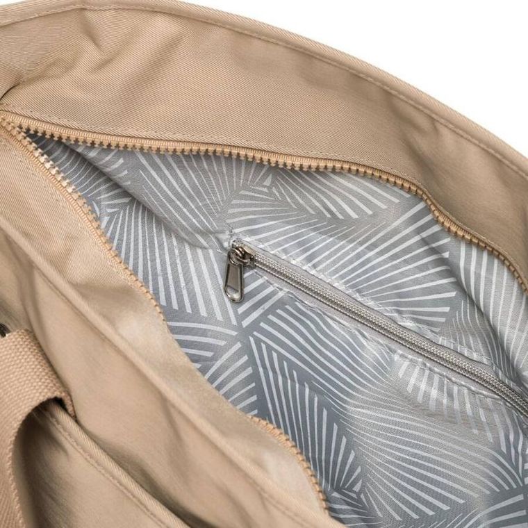 Torebka shopper, beżowa, Peterson