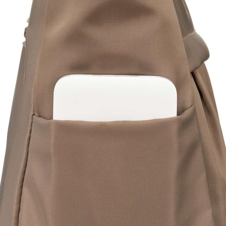 Torebka shopper, beżowa, Peterson