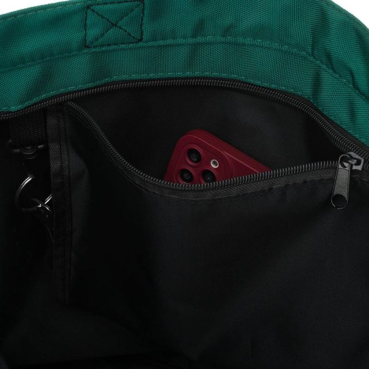 Torebka shopper, ciemnozielona, Peterson