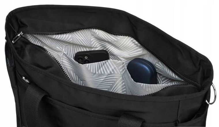 Torebka shopper, czarna, Peterson