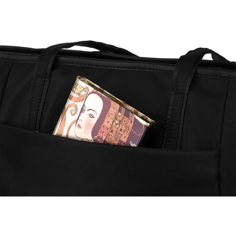 Torebka shopper, czarna, Peterson