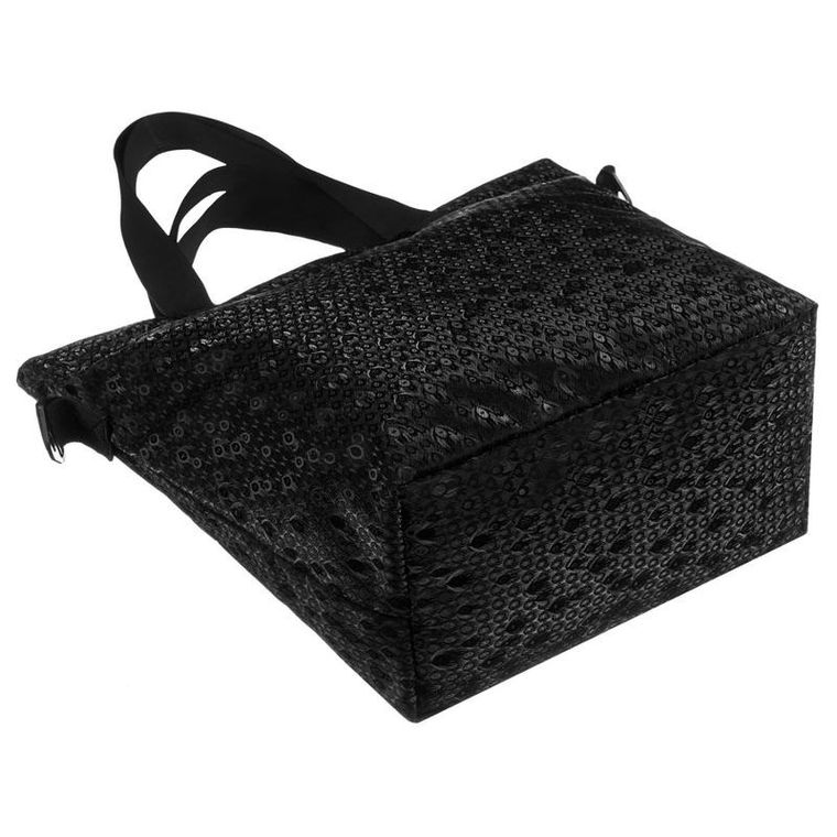 Torebka shopper, czarna, Rovicky
