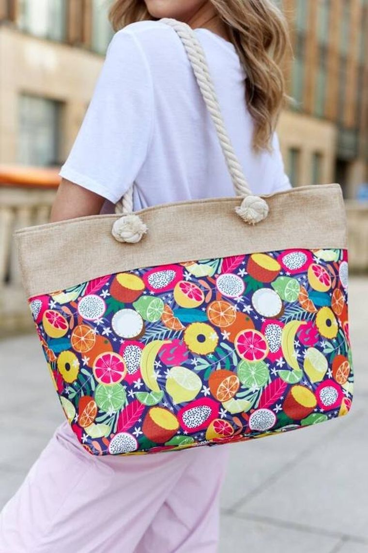 Torebka shopper, mix, plażowa