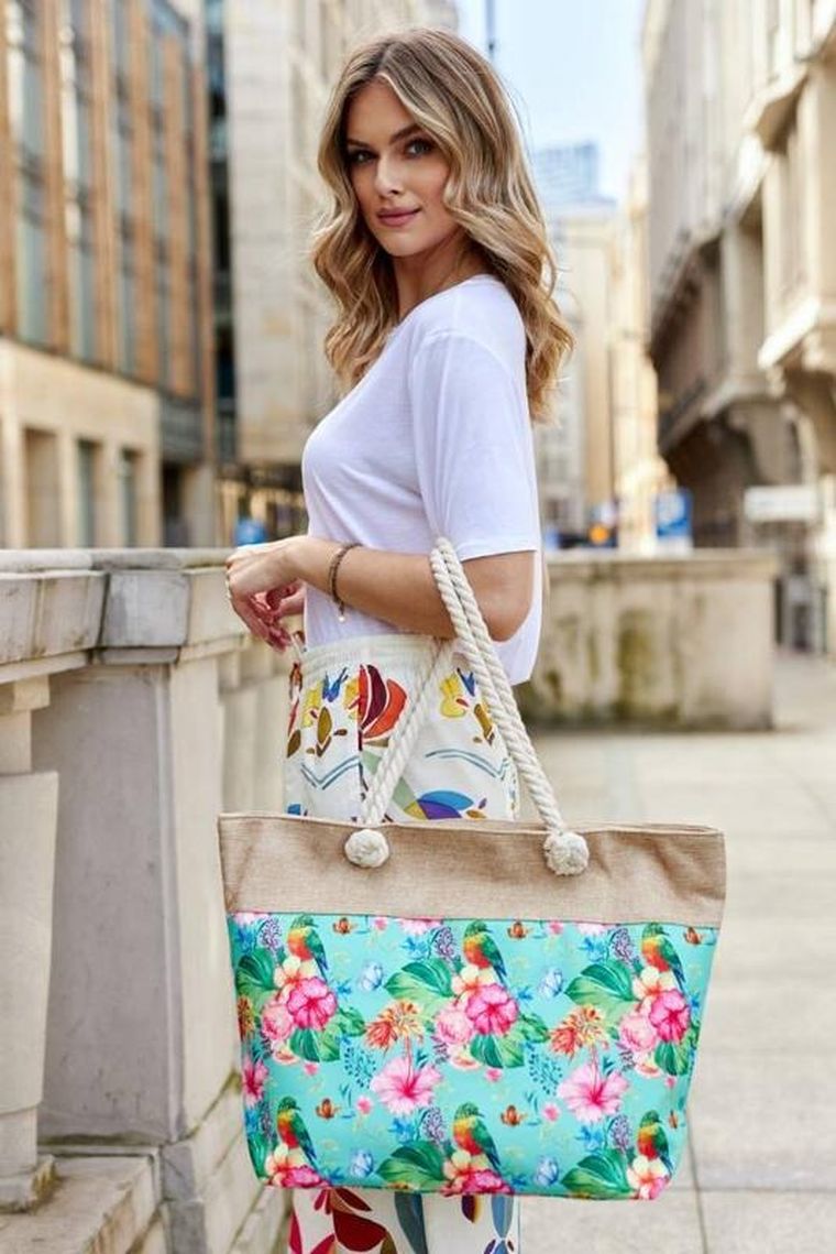 Torebka shopper, mix, plażowa