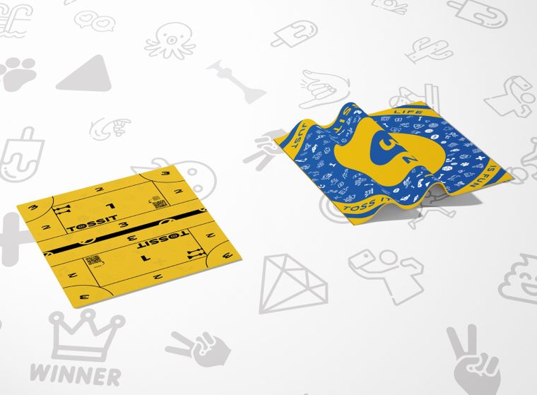 Tossit, Plansza rodzinna, tarcza do rzutek