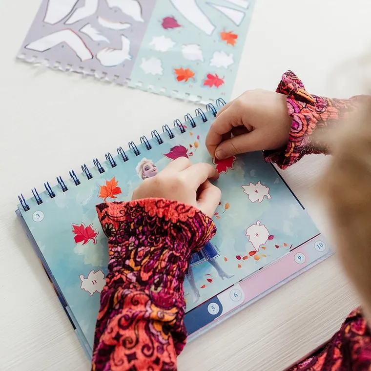 Totum, Kraina Lodu, wyklejanie po numerach