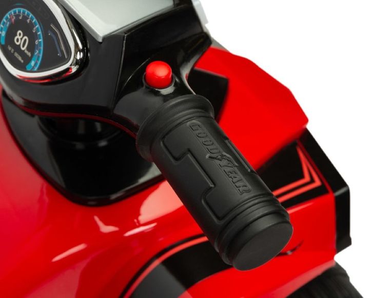 Toyz, Goodyear, quad, jeździk, red