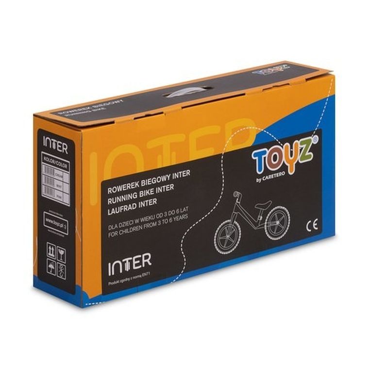 Toyz, Inter, rowerek biegowy, mint