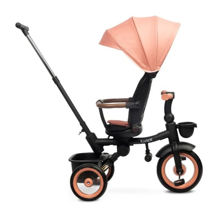 Toyz, Saber, rowerek 3-kołowy, light pink