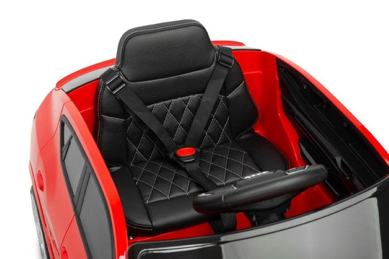 Toyz, samochód, Audi E-tron Sportback, pojazd na akumulator, czerwony