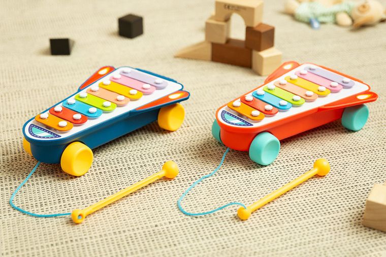 Toyz, Tęczowe cymbałki, zabawka edukacyjna