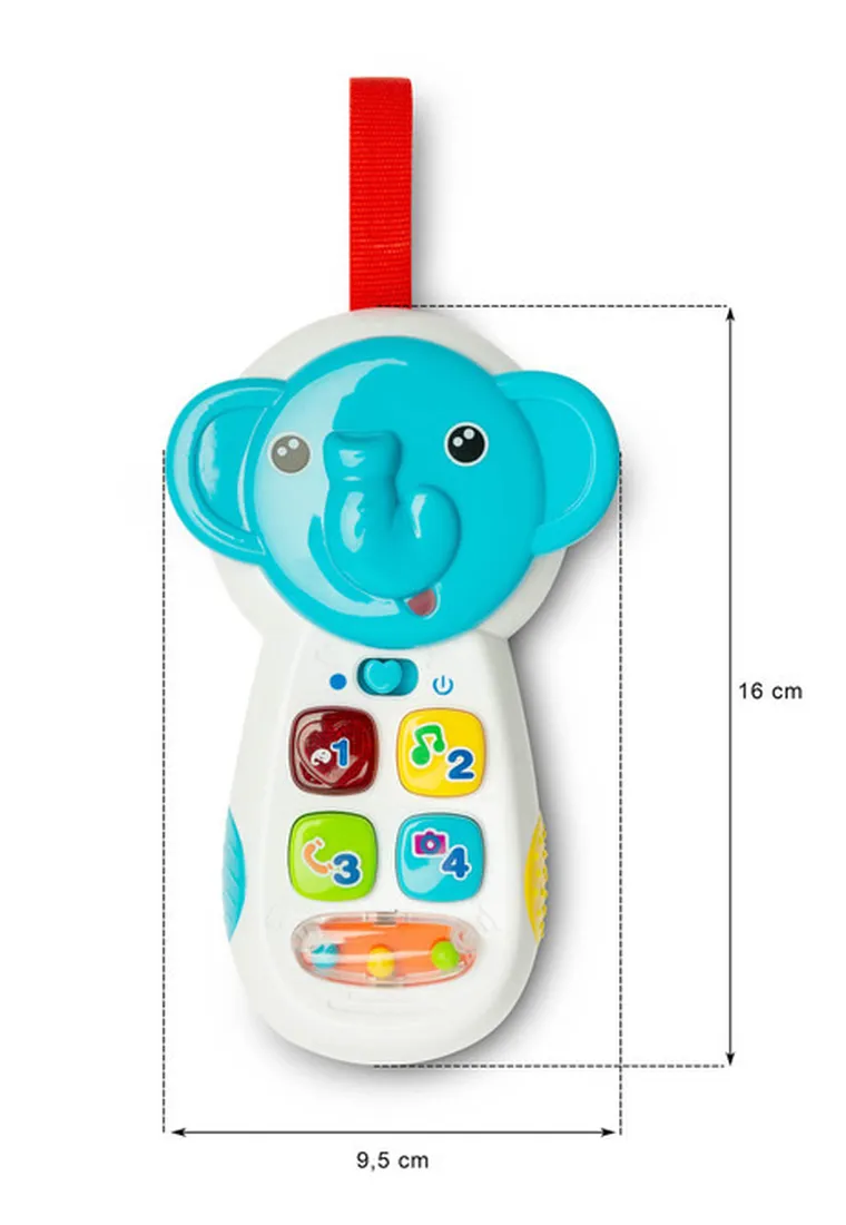 Toyz, Telefon słonik, zabawka edukacyjna