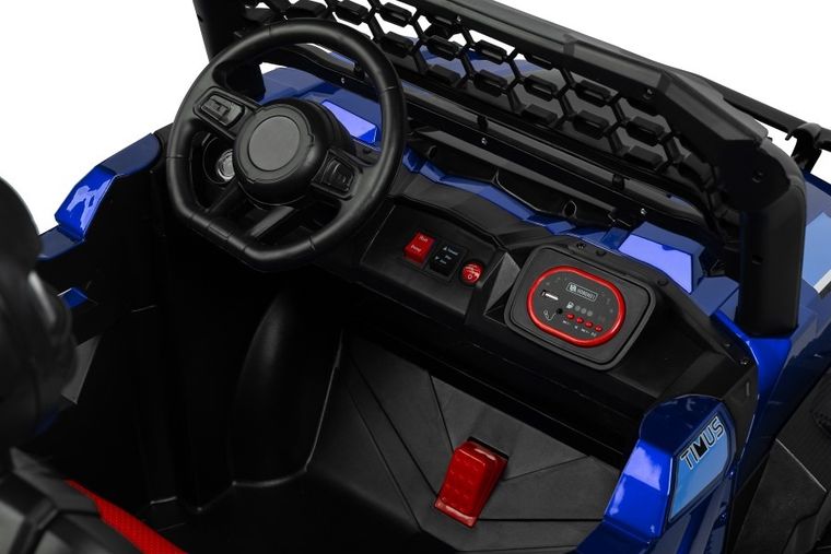 Toyz, Timus, pojazd akumulatorowy, terenowy, blue