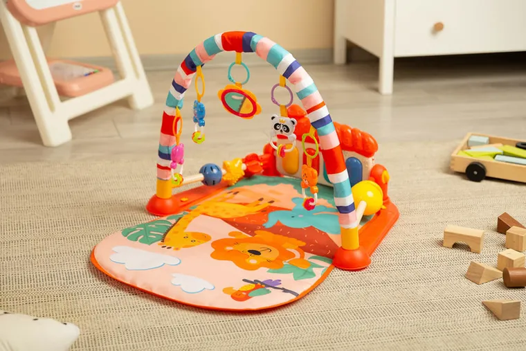 Toyz, Zoo, mata edukacyjna, pomarańczowa