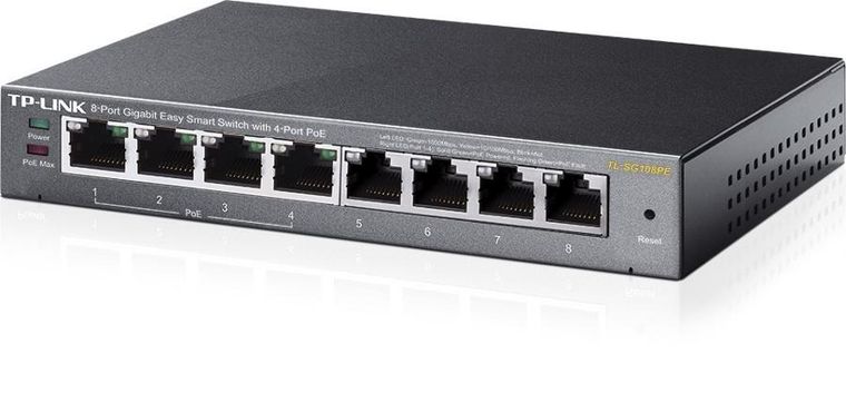 TP-Link, switch, TL-SG108PE
