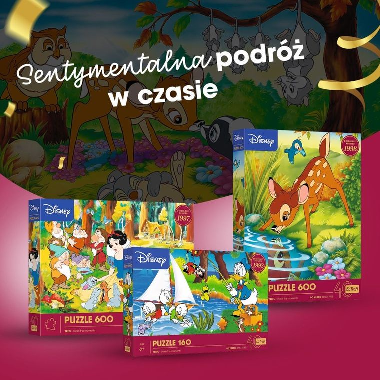 Trefl, 40-lecie, Disney, Mała Syrenka, puzzle, 160 elementów