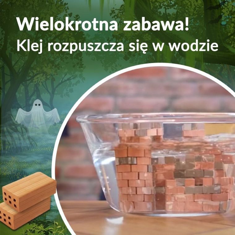 Trefl, Buduj z cegły, Halloween, Chatka na moczarach, zestaw kreatywny