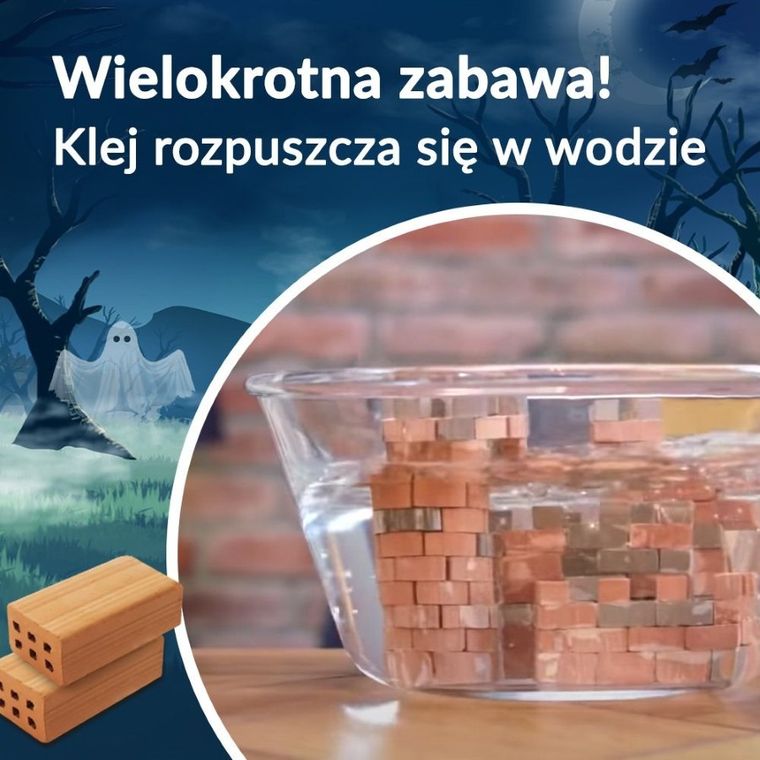 Trefl, Buduj z cegły, Halloween, Upiorna Krypta, zestaw kreatywny