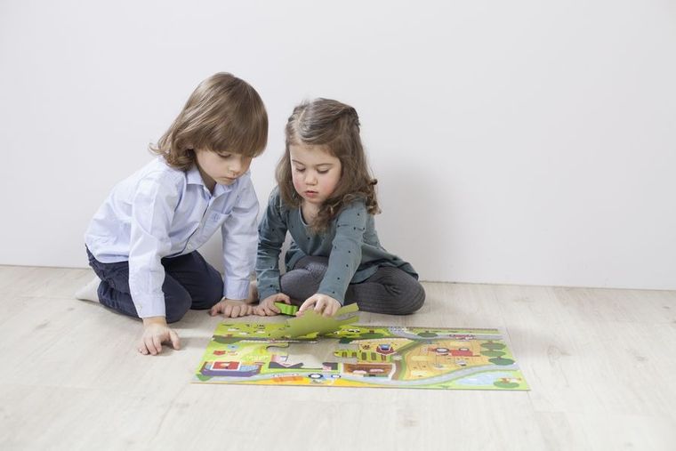 Trefl, Little Planet, Na wsi, pierwsze giga puzzle