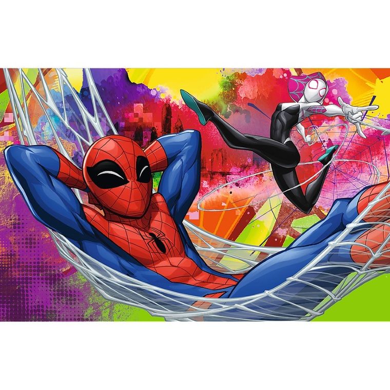 Trefl, Mini, Spider-Man, Zwinność i odwaga, puzzle, 54 elementy