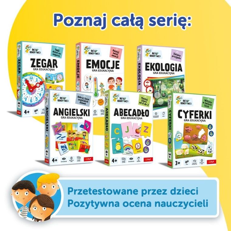 Trefl, Rodzina Treflików, Mały Odkrywca, Mnożenie, gra edukacyjna