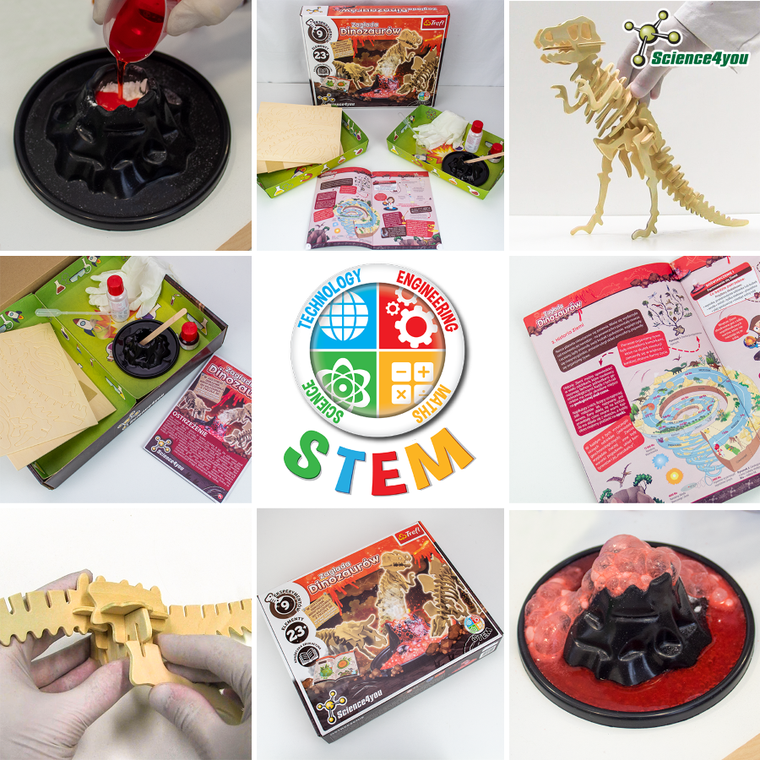 Trefl, Science4You, Zagłada dinozaurów, zestaw L